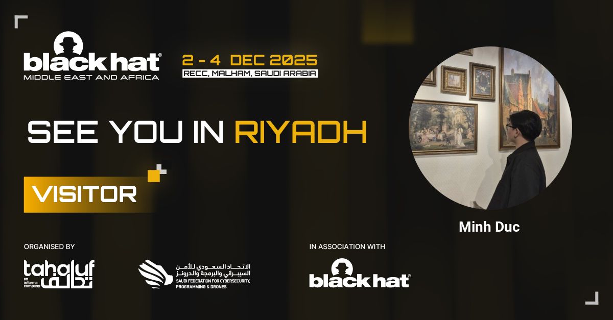 Vé tham dự Black Hat