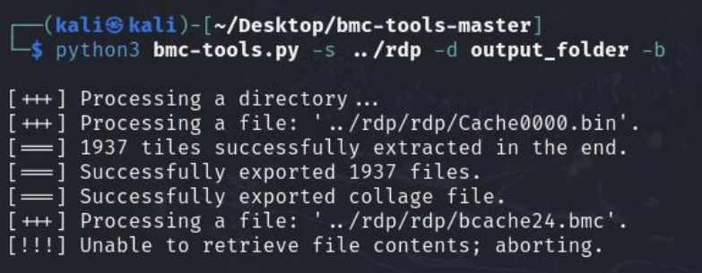 BMC Tools Command